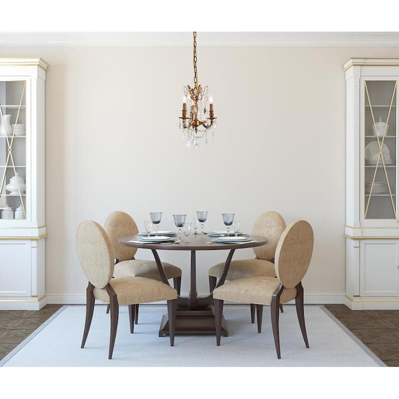 Fleur Illumination 3 light French Gold Pendant
