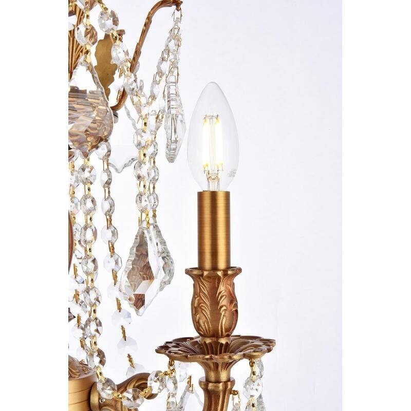 Fleur Illumination 3 light French Gold Pendant