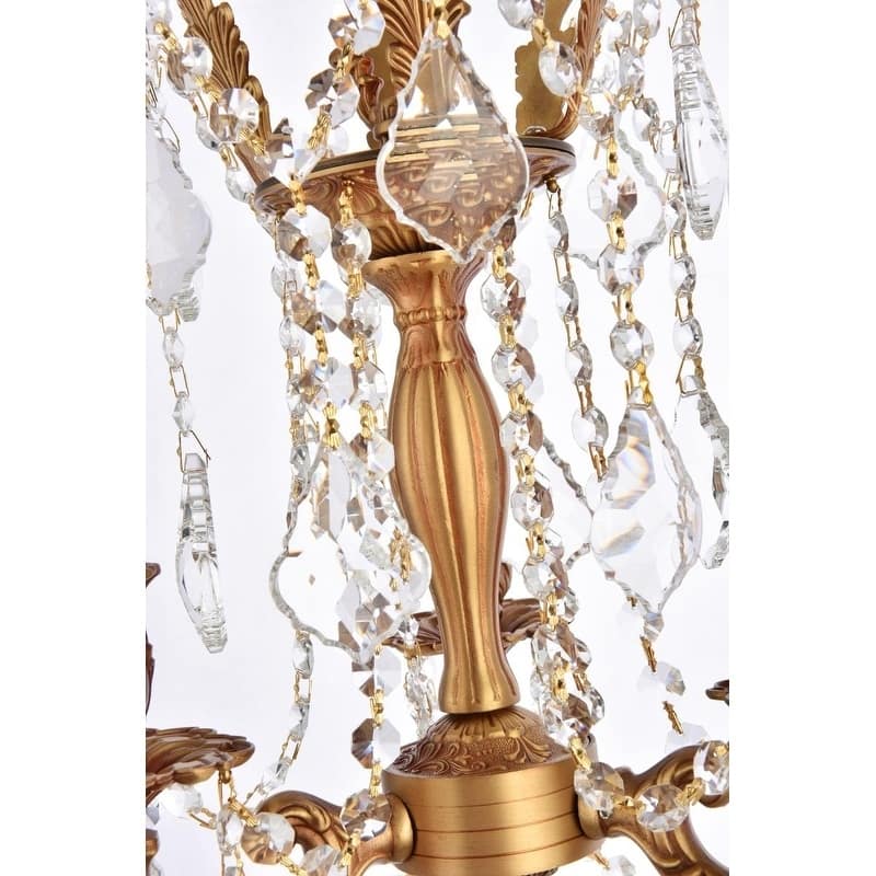 Fleur Illumination 3 light French Gold Pendant