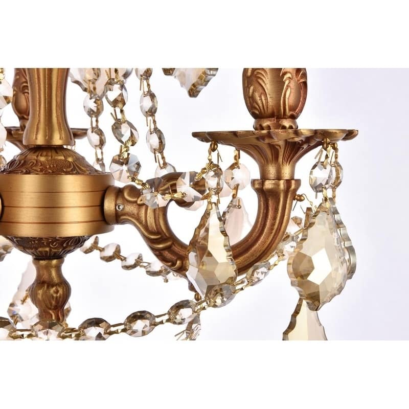 Fleur Illumination 3 light French Gold Pendant
