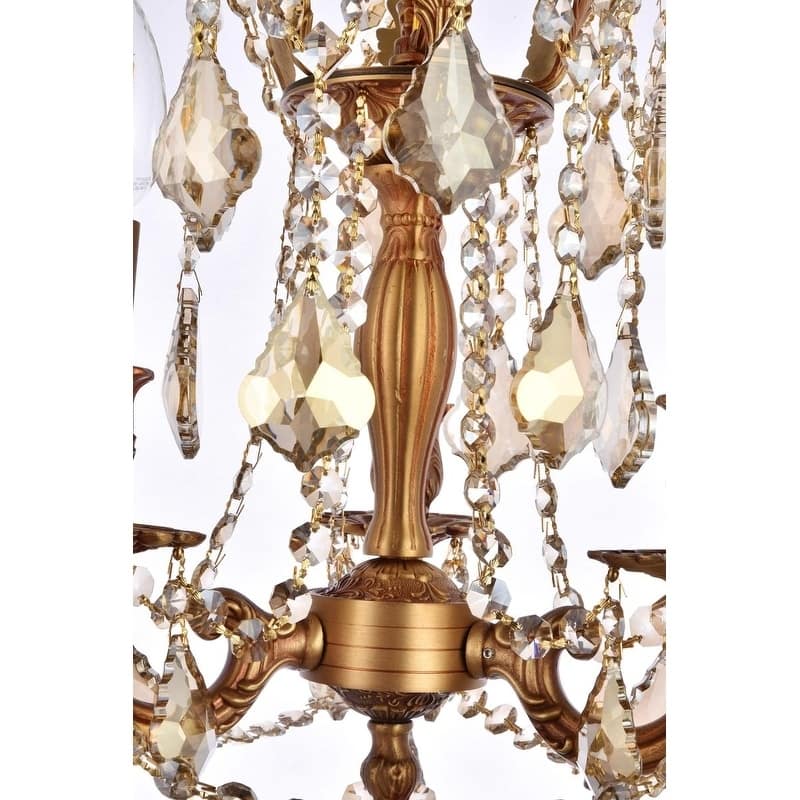 Fleur Illumination 3 light French Gold Pendant