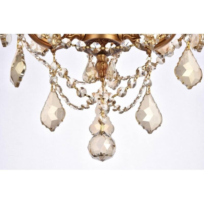 Fleur Illumination 3 light French Gold Pendant