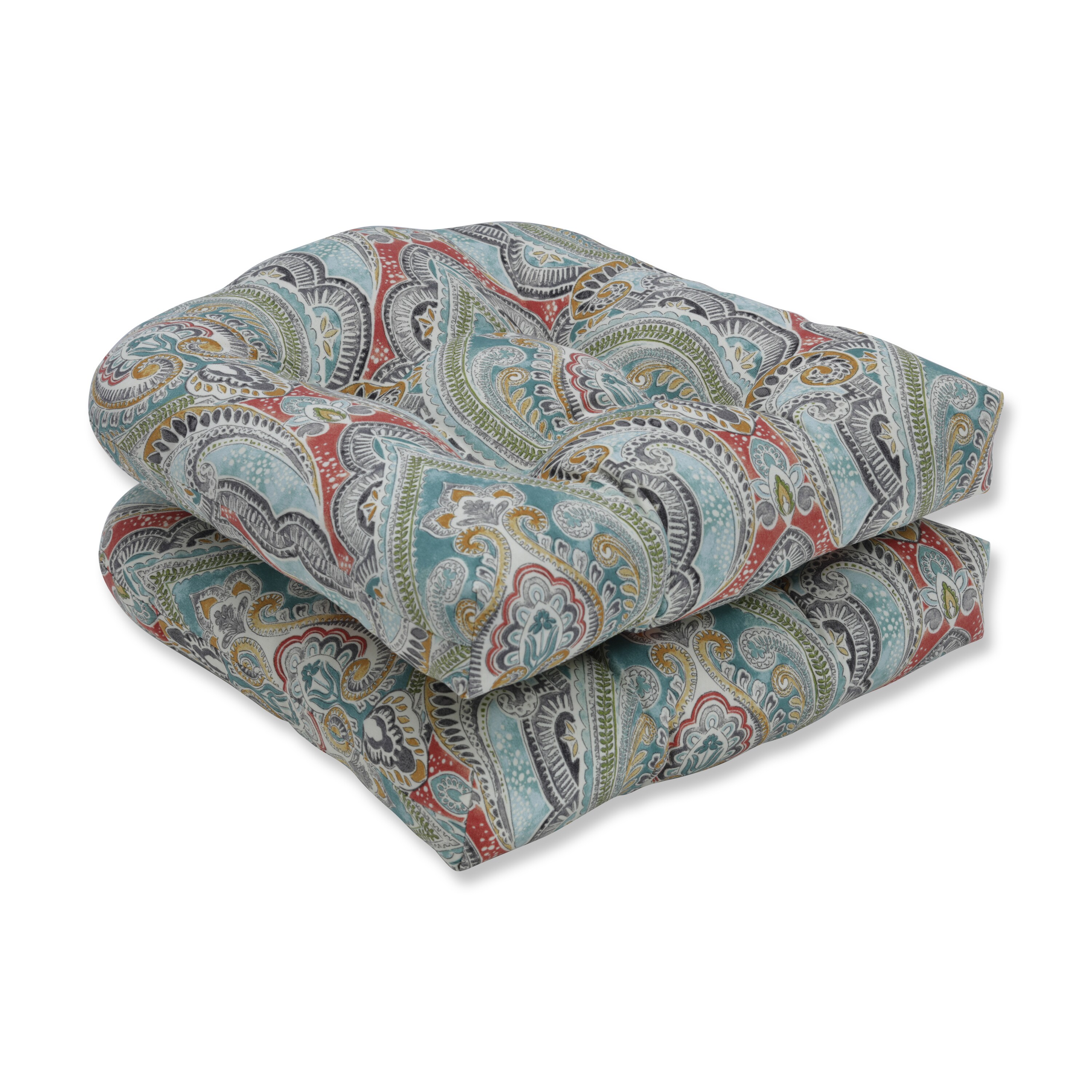 Indoor Pretty Witty Reef 18.5-inch Throw Pillow Pillow Perfect Outdoor Set of 2 Blue