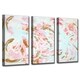 preview thumbnail 3 of 2, Ready2HangArt 'Grande Jete' Wrapped Canvas Art Set - Pink