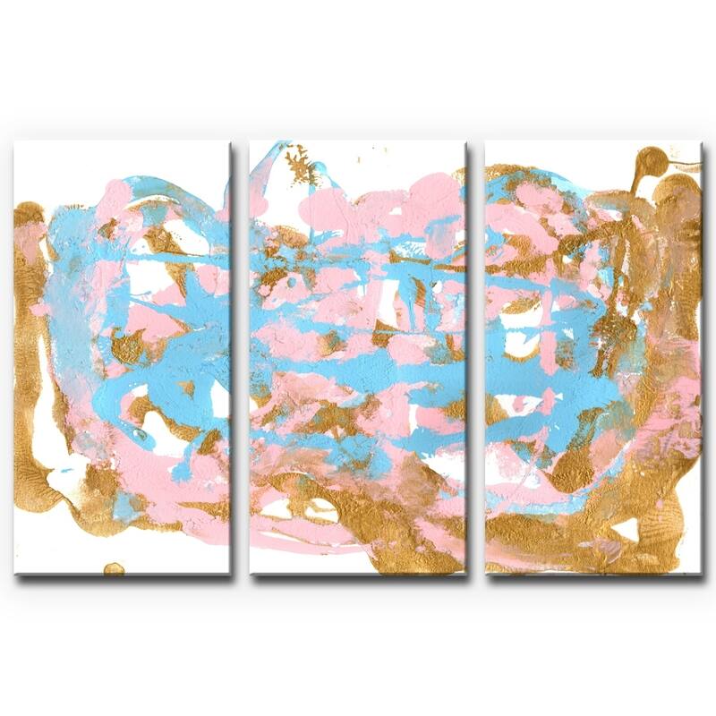 Ready2HangArt 'Plie' Wrapped Canvas Art Set