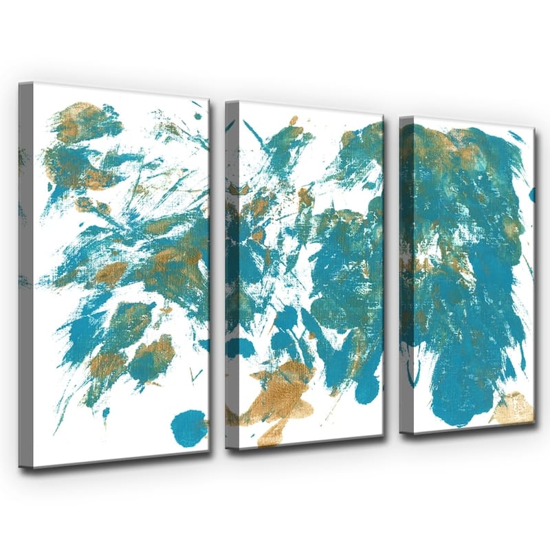 Ready2HangArt 'Feather Dance' Wrapped Canvas Art Set