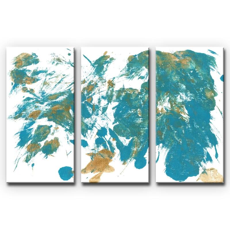 Ready2HangArt 'Feather Dance' Wrapped Canvas Art Set