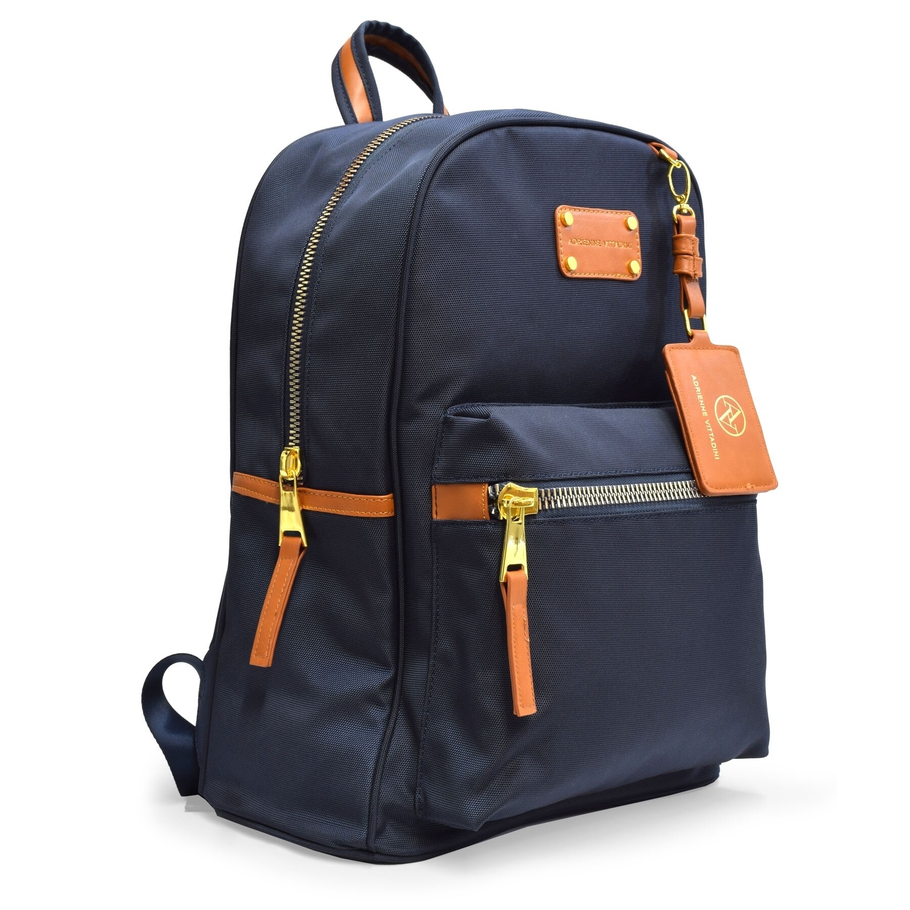 adrienne vittadini nylon backpack