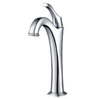 KRAUS Arlo Single Handle 1-Hole Vessel Bathroom Faucet w/ Pop Up Drain