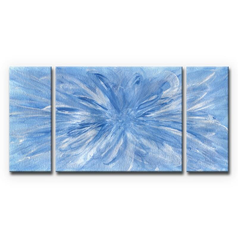 Ready2HangArt 'Snowflake' Wrapped Canvas Art Set