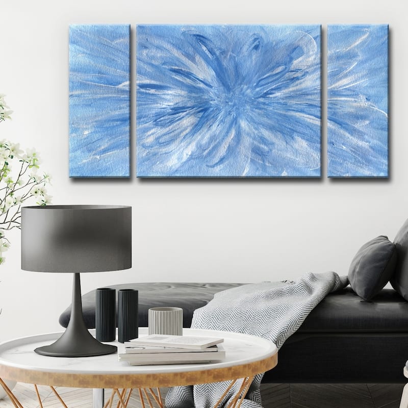Ready2HangArt 'Snowflake' Wrapped Canvas Art Set