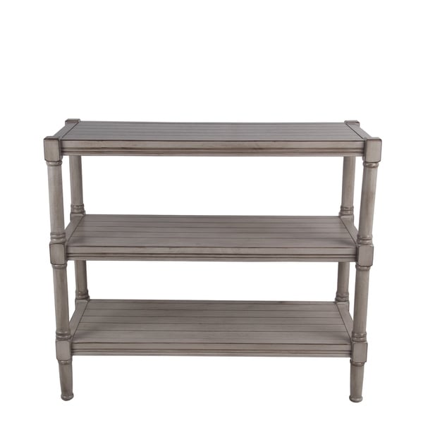 Privilege oyster 3 tier console. Easy to assemble, no tools required, 34x14x29.5.