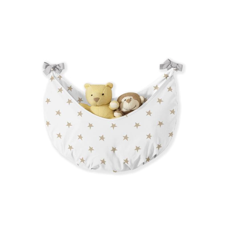 Sweet Jojo Designs Blush Pink Gold Grey & White Star and Moon Celestial Collection Baby Girl 11-pc Bumperless Crib Bedding Set