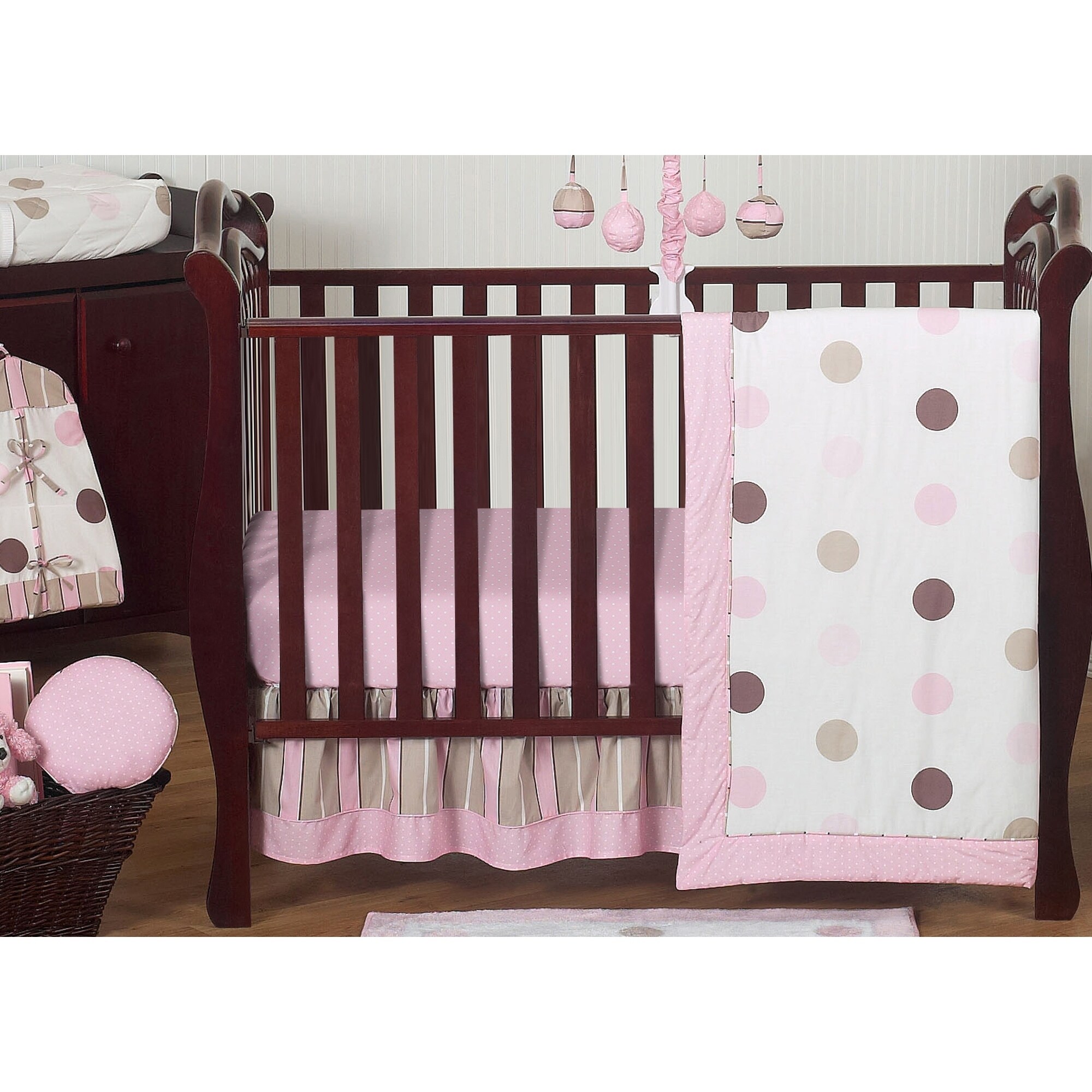 modern baby girl bedding