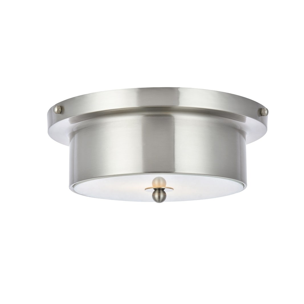Shop Ivy Court 2 Light 12 Inch Flush Mount Free Shipping Today