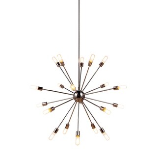 Ivy Court 20-Light 40 Inch Chandelier (Polished Nickel) - Chandeliers For Bedrooms by Overstock.com
