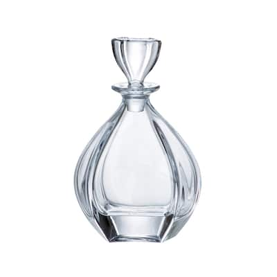 Majestic Gifts European Quality Glass Decanter-w Stopper 32 Oz.