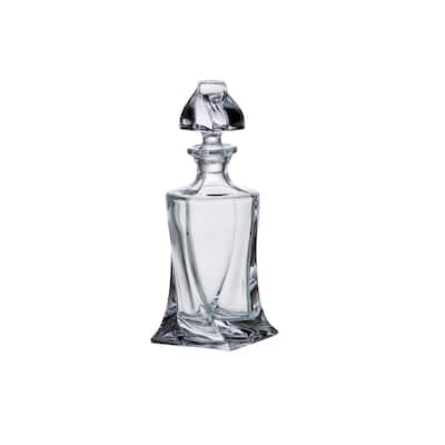 Majestic Gifts European Quality Glass Decanter-w Stopper 17 Oz.