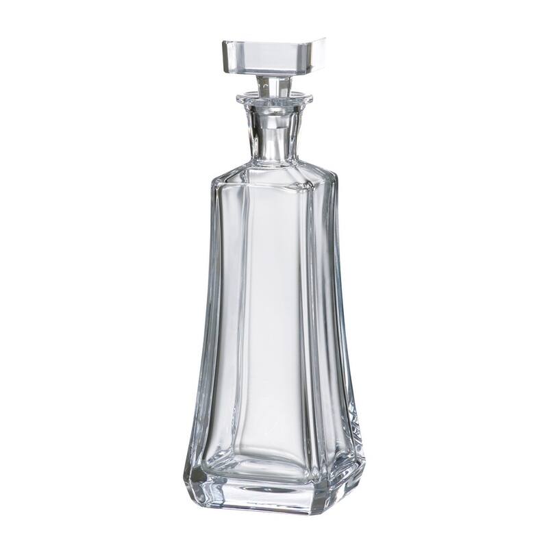 Majestic Gifts European Quality Glass Decanter-w Stopper 25 Oz.