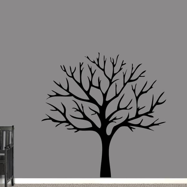 Winter Tree Wall Decal - On Sale - Bed Bath & Beyond - 20685007