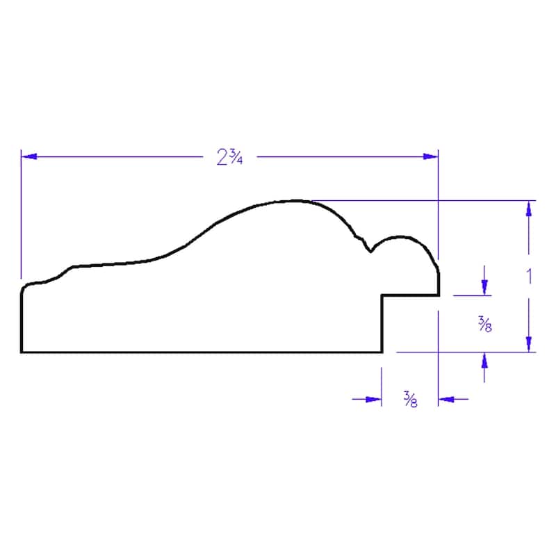 Heritage Framed Rectangle Mirror in Rosewood - Red