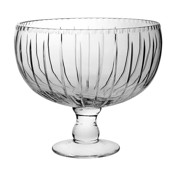 slide 1 of 1, Majestic Gifts Hand Cut Crystal Punch Bowl, 12"D, 270 oz.