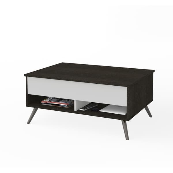 Bestar Small Space Krom 37 Inch Lift Top Storage Coffee Table Overstock 20685481