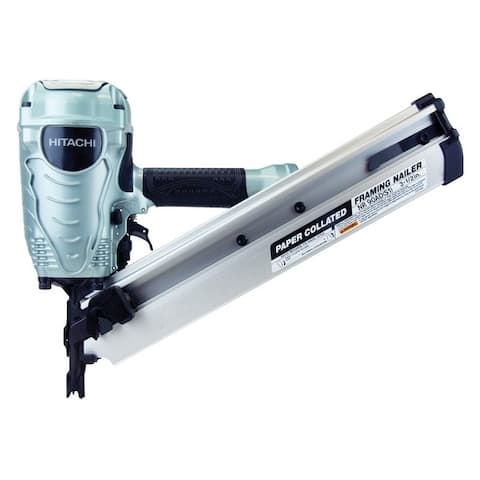 Hitachi Pneumatic Collated Paper Framing 35 Ga. Nail Gun