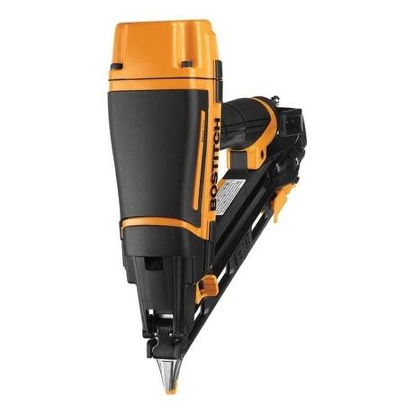 Bostitch Smart Point 15 Ga. FN Pneumatic Finish Nailer Kit 120 psi Black / Yellow