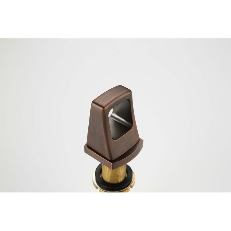 8 in. Widespread 2-Handle Bathroom Faucet with Push Down Pop-Up Drain in Brown Bronze
