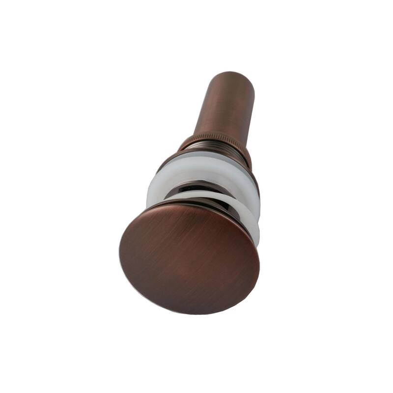 8 in. Widespread 2-Handle Bathroom Faucet with Push Down Pop-Up Drain in Brown Bronze