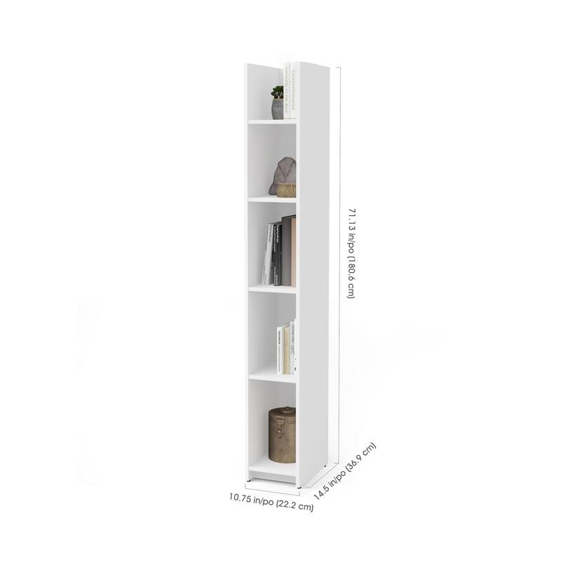 Bestar Small Space 10-inch Storage Tower