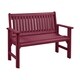 preview thumbnail 7 of 15, C.R. Plastics Generation Garden Bench
