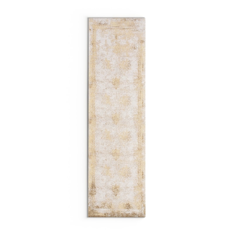 Nuloom Handmade Distressed Abstract Vintage Wool Area Rug
