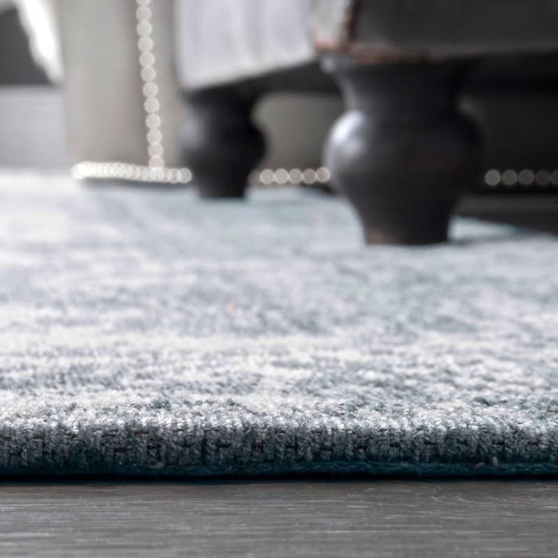 Nuloom Handmade Distressed Abstract Vintage Wool Area Rug