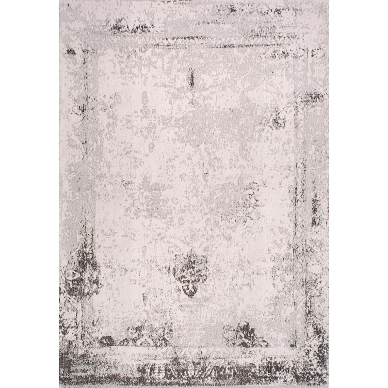 Nuloom Handmade Distressed Abstract Vintage Wool Area Rug