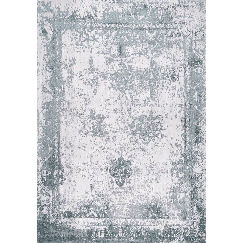Nuloom Handmade Distressed Abstract Vintage Wool Area Rug