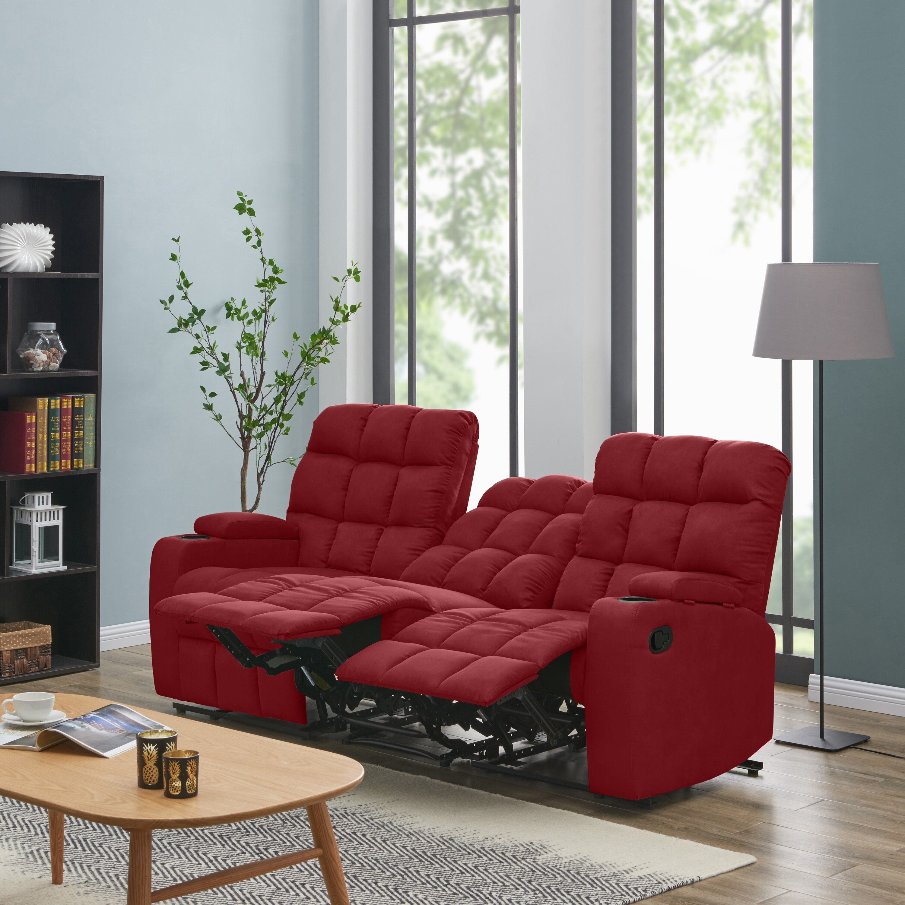 Cobre Grove Bielefeld Microfibra 3 Sofá Reclinable De Asiento Cobre Grove Bielefeld Microfibra 3 Sofá