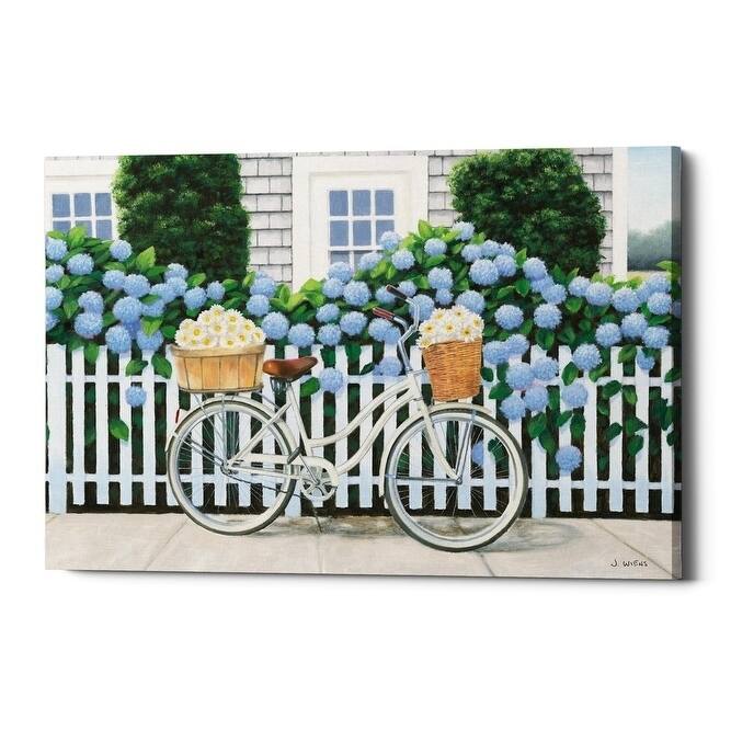 Epic Graffiti "Beach Days II" by James Wienes, Giclee Canvas Wall Art, 18"x26"