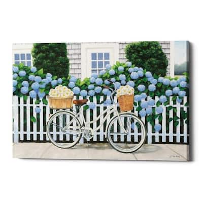 Epic Graffiti "Beach Days II" by James Wienes, Giclee Canvas Wall Art, 18"x26"