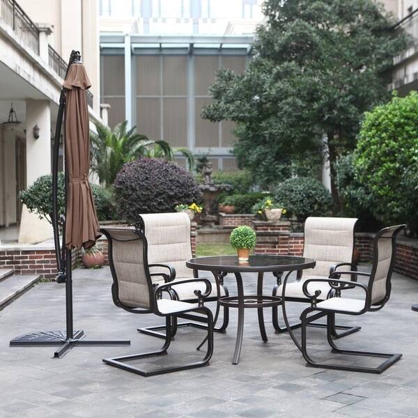 Shop Black Friday Deals On Grand Patio 10 Ft Offset Cantilever Outdoor Patio Umbrella Brown Overstock 20692043