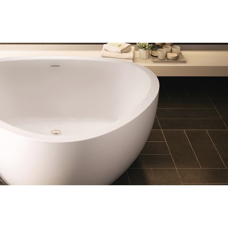 Aquatica Trinity Freestanding Acrylic Bathtub - Fine Matte