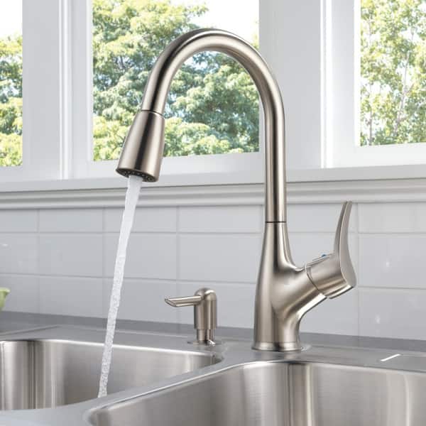 Shop Delta Peerless Single Handle Pull Down Kitchen Faucet With