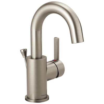 Delta Peerless Apex Single Handle Centerset Lavatory Faucet P191102LF-BN Brushed Nickel - Brushed Nickel