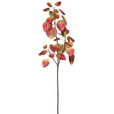 Vickerman 36" Autumn Red Eucalyptus Spray - Autumn Red