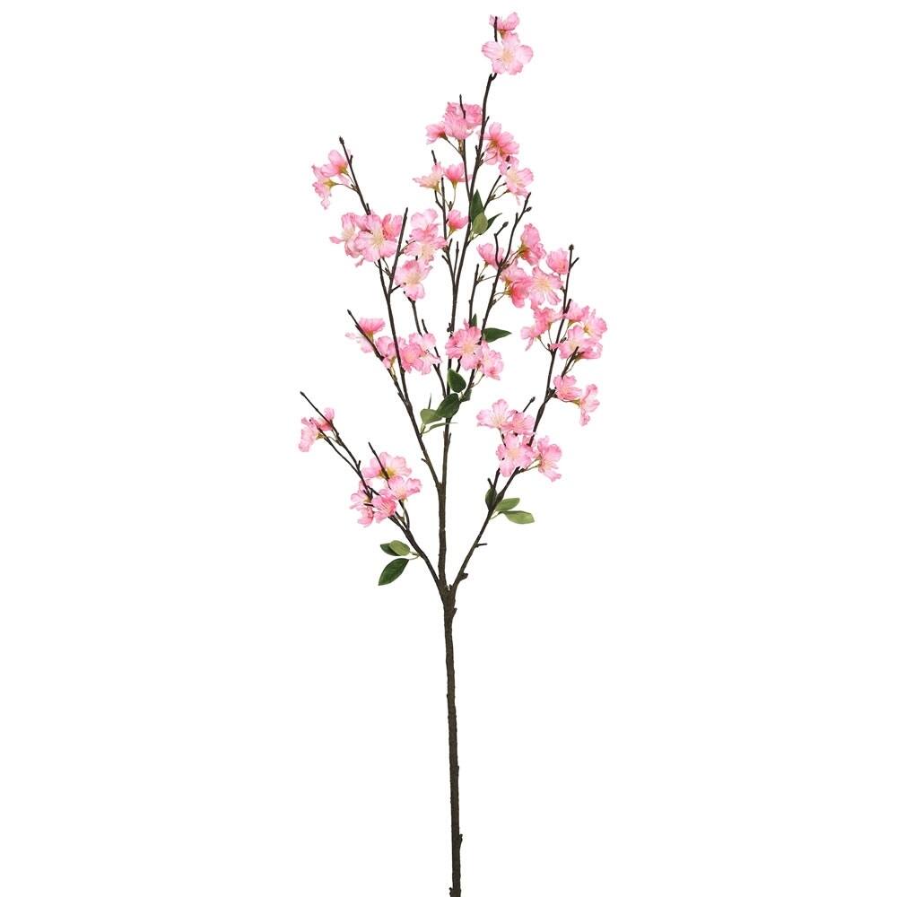 Vickerman 40'' Artificial Pink Cherry Blossom Spray - 40"