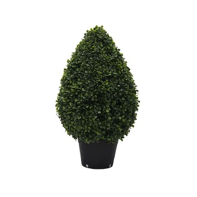 Vickerman 24" Green Boxwood Everyday Topiary