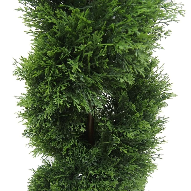 Vickerman 4' Green Cedar Everyday Topiary