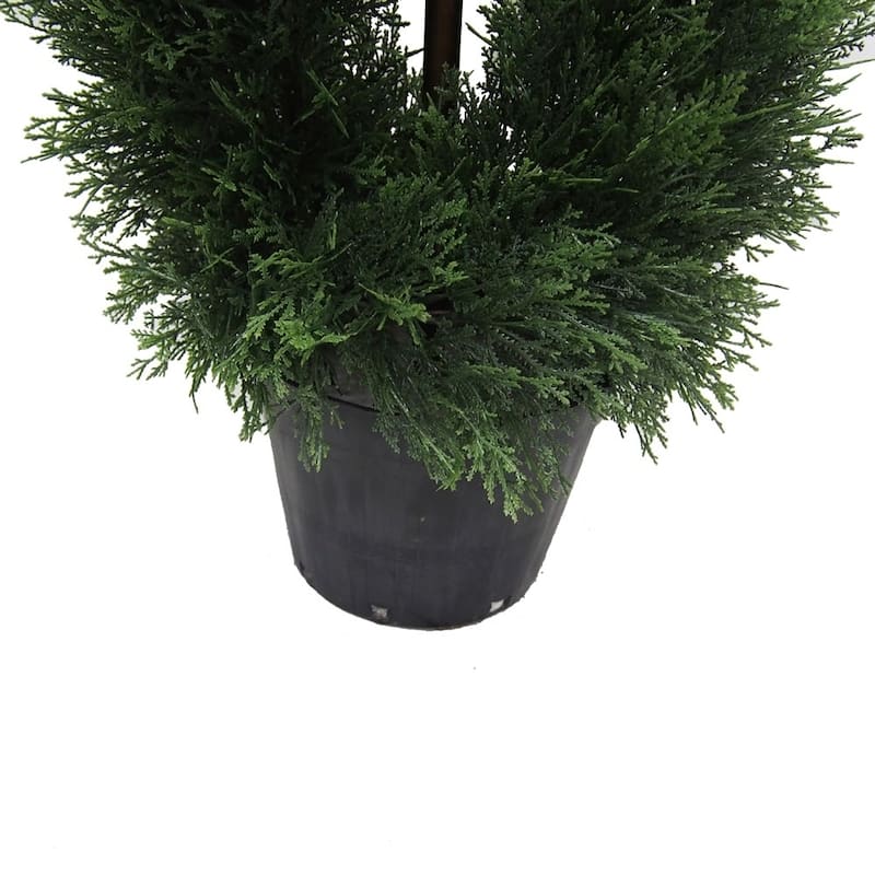 Vickerman 4' Green Cedar Everyday Topiary