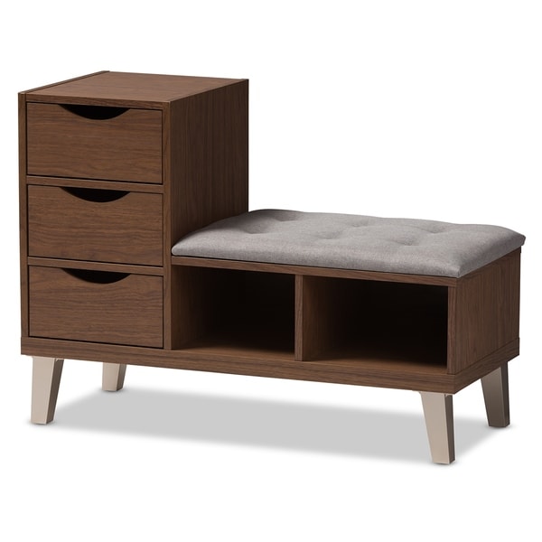 shoe cabinet bench